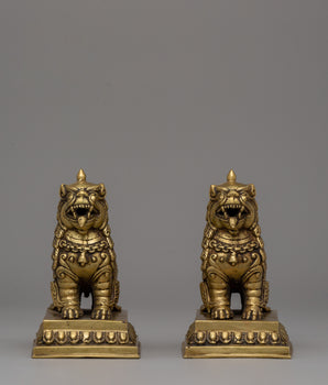 Pair of Guardian Lion Statue​