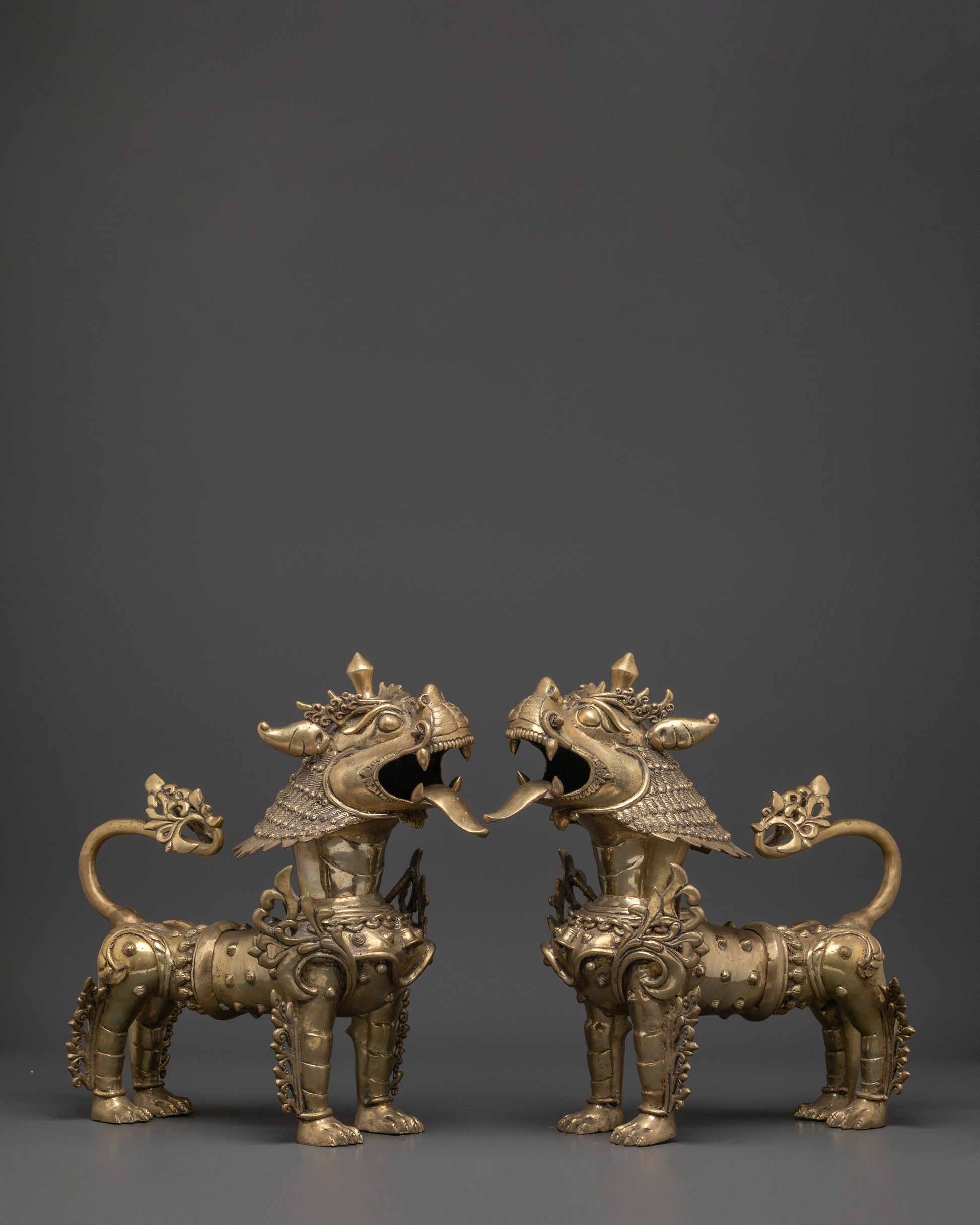 Handmade Lion set Decor