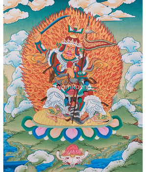 Begtsechen Mahakala Thangka
