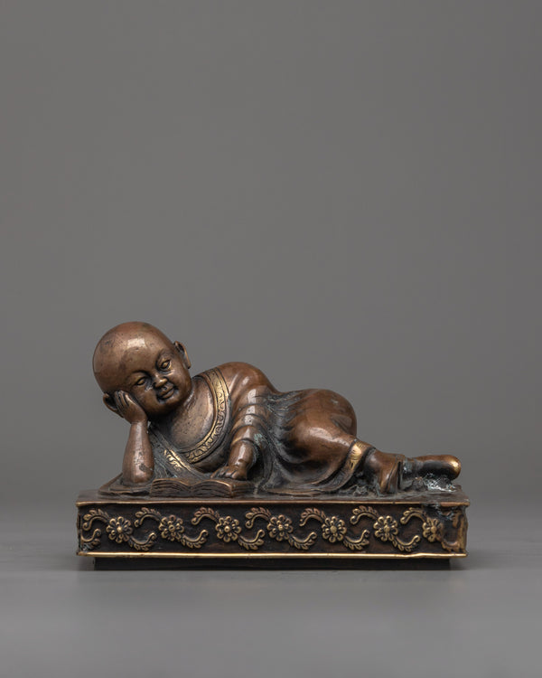 Handcrafted Monk Statue