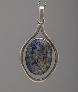 Lapis Lazuli Locket 