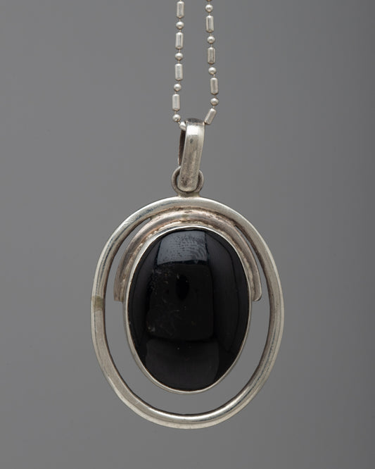 Black Onyx Locket