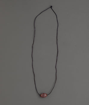 Handmade Dzi Bead Locket With Antique Chong Dzi Bead
