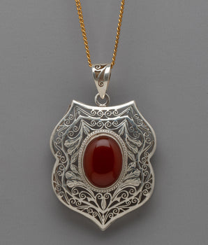 Red onyx stone jewelry