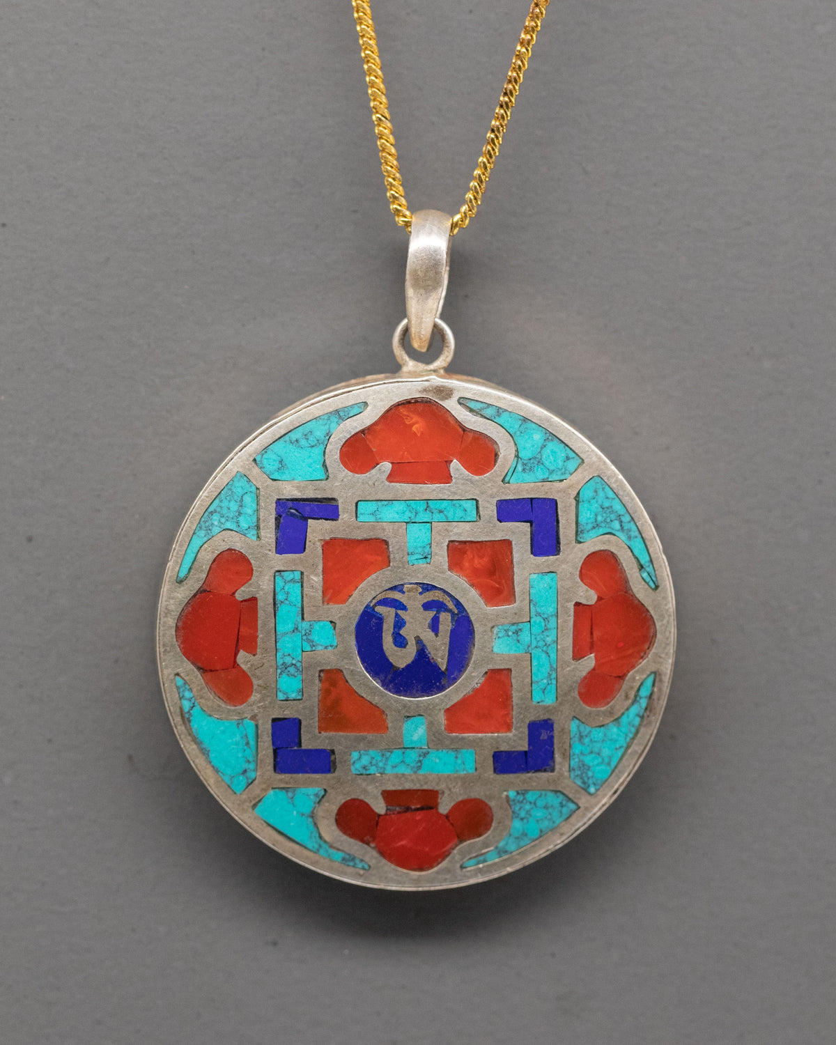 Tibetan Buddhist Mandala Locket