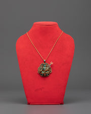 Guru Rinpoche Statue Locket
