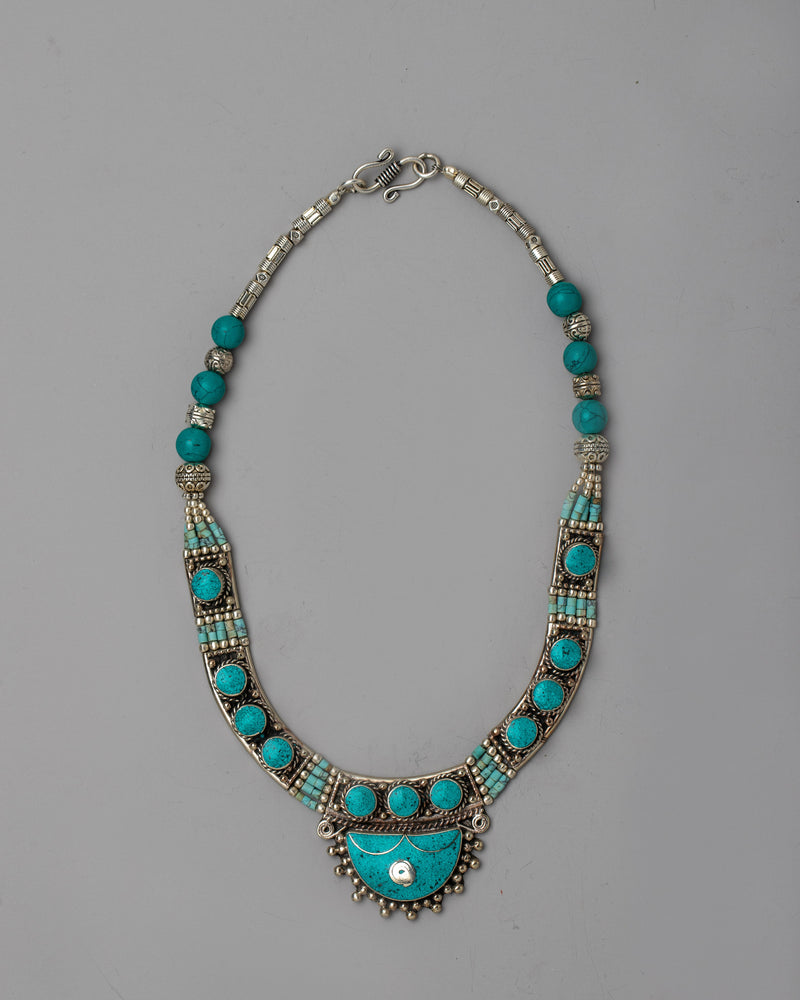 Tibetan Turquoise Necklace