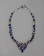 Tibetan Silver Necklace | Radiating Timeless Elegance and Spiritual Grace