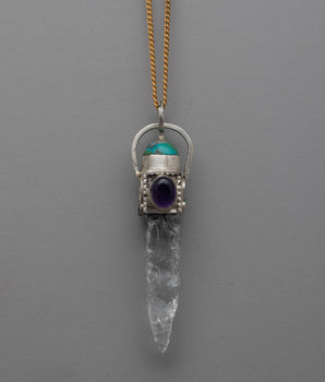 Handcrafted Crystal Locket