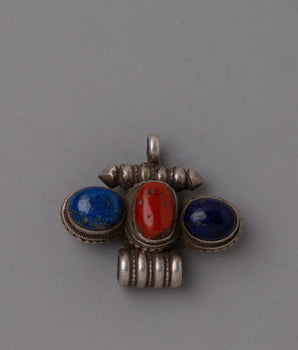 Lapis Lazuli Pendant Silver