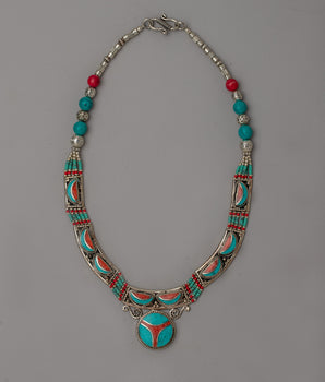 Tibetan Jewelry Necklace 