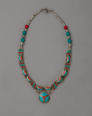 Tibetan Jewelry Necklace