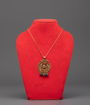 Sacred Mahakala protection pendant