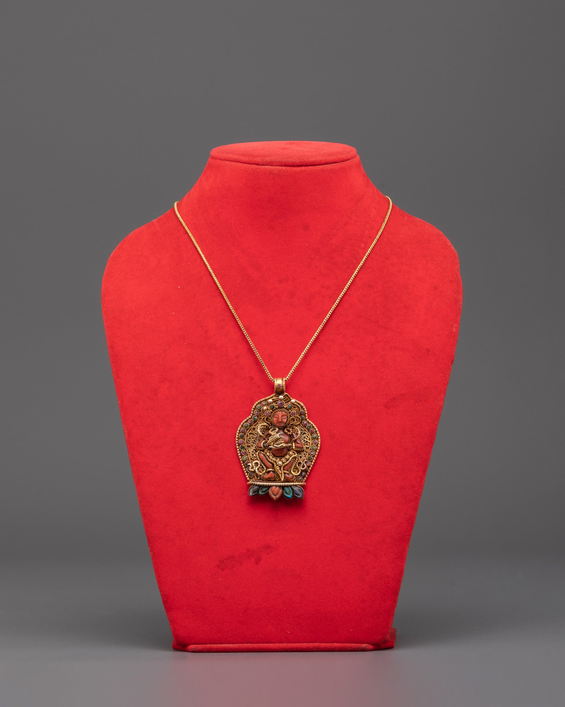 Sacred Mahakala protection pendant