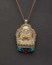 Mythical Bird Garuda Locket | Symbol of Power and Speed