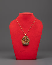 Manjushri Wisdom Bodhisattva Pendant