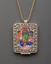 green-tara-silver-sacred-locket