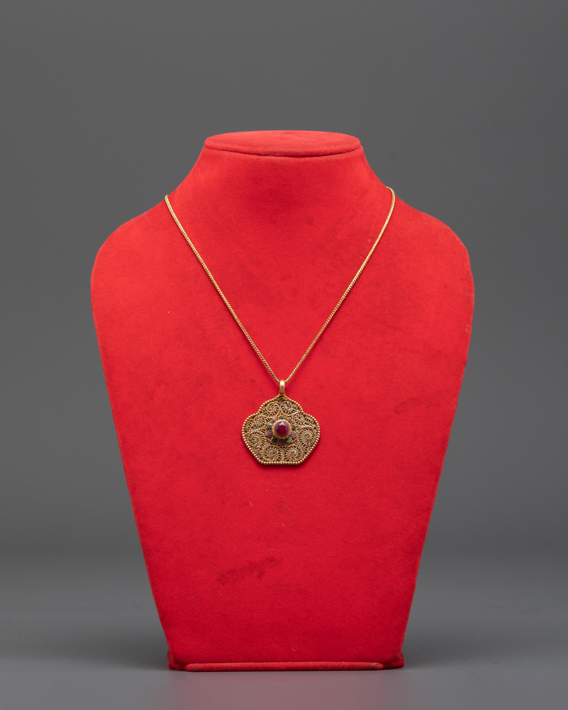 Handcrafted Ruby Pendant