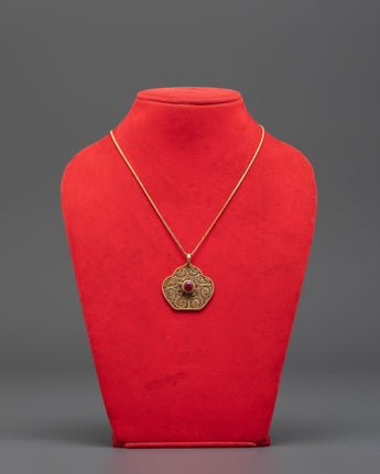 Handcrafted Ruby Pendant