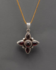 Garnet Stone Locket