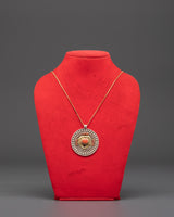 Twin Fish Buddhist Pendant