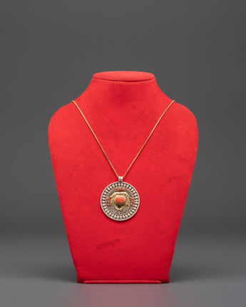 Twin Fish Buddhist Pendant