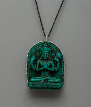 Chenrezig Buddha Locket 