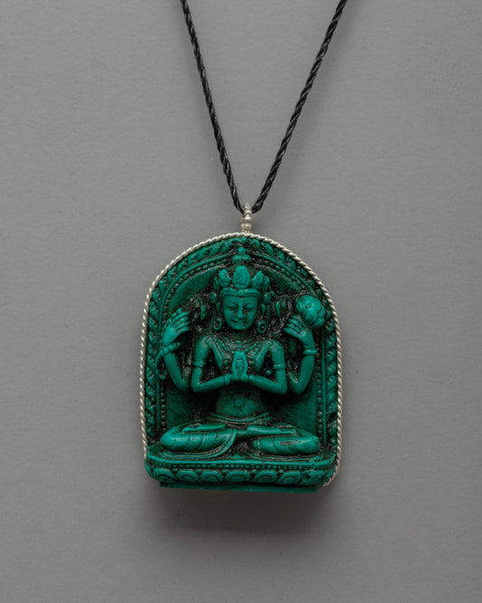 Chenrezig Buddha Locket 