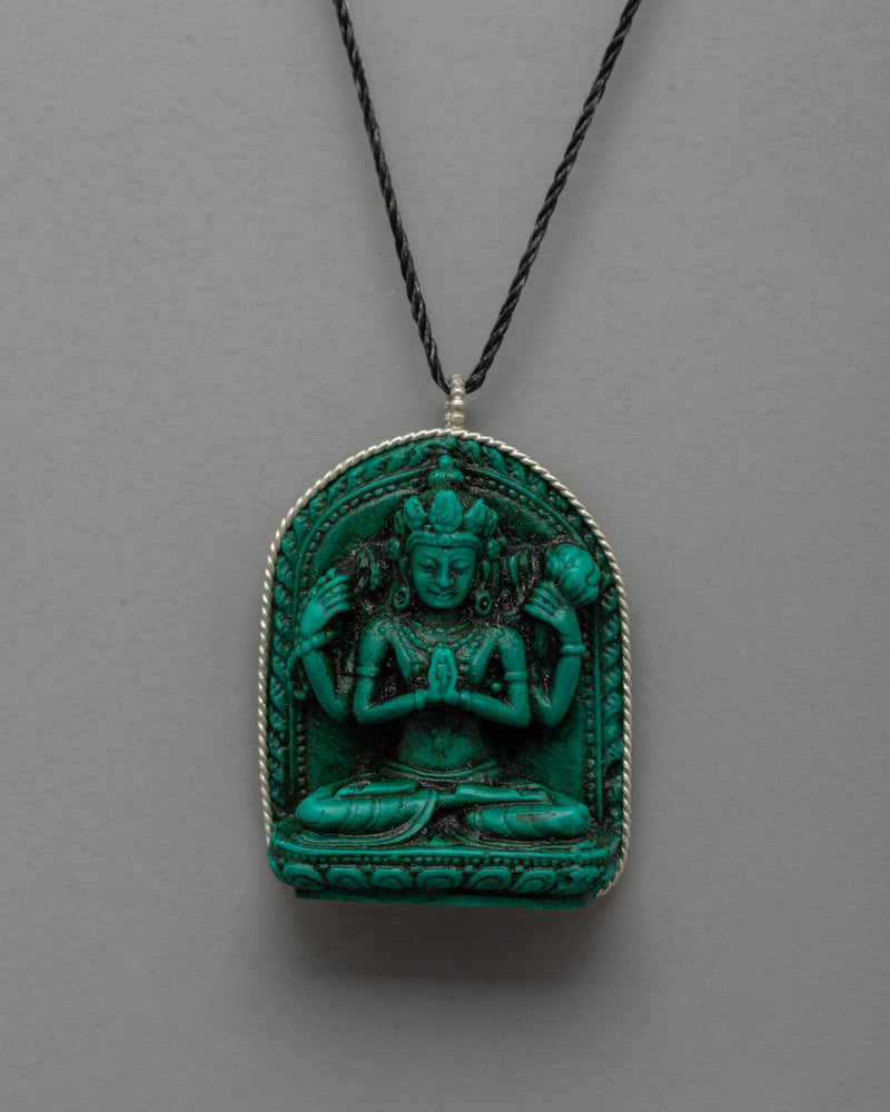 Chenrezig Buddha Locket 