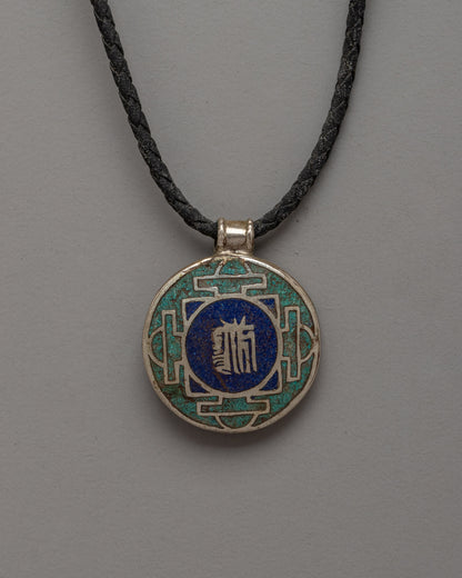 Buddhist Silver Locket