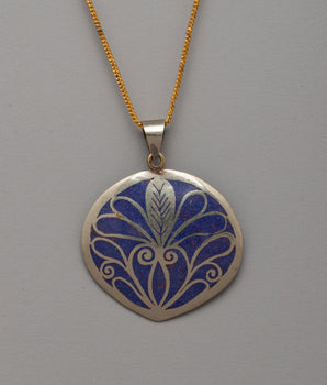 Handmade Lapis Lazuli Pendant