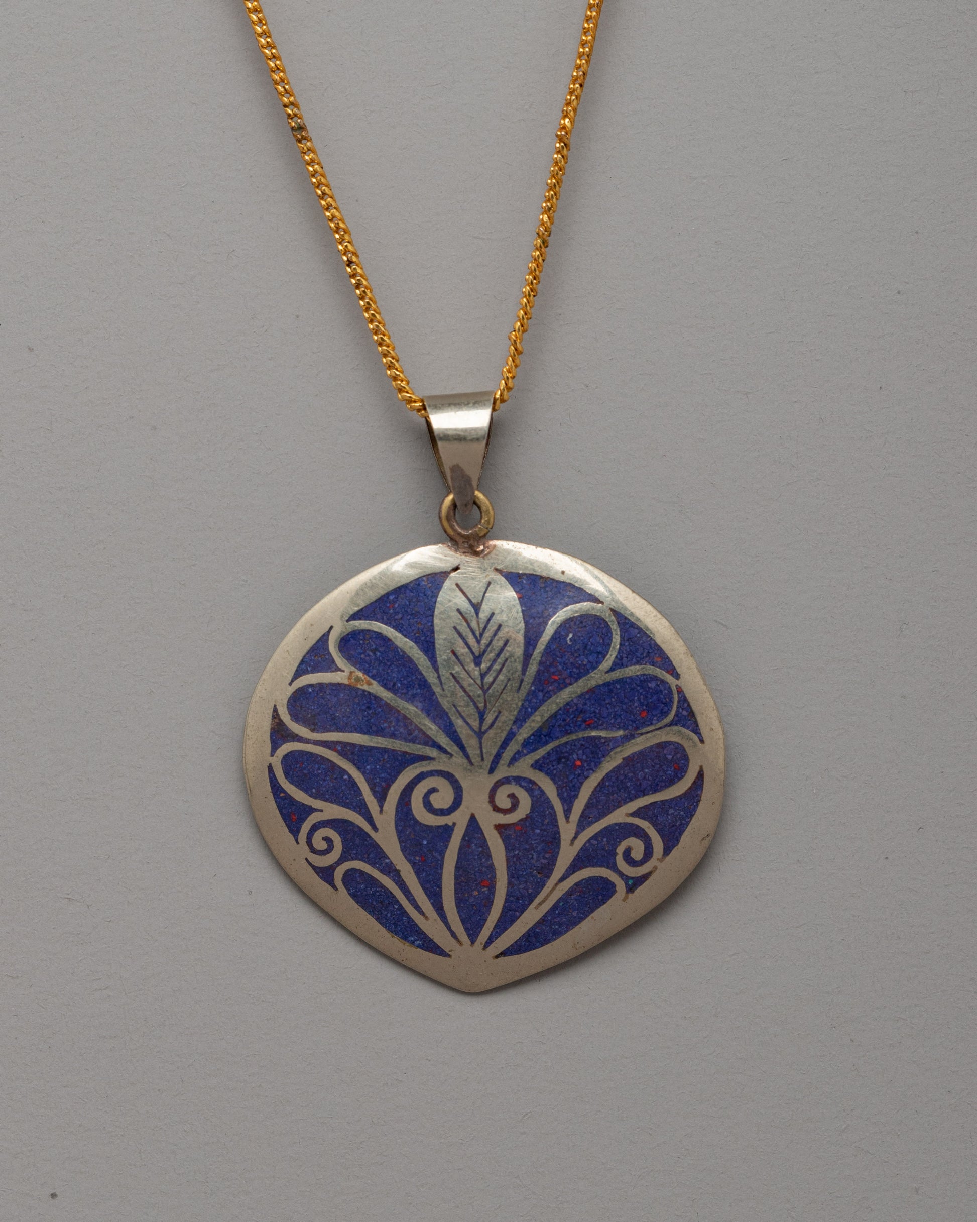 Handmade Lapis Lazuli Pendant