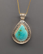 Handmade Turquoise Locket