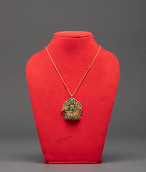 Compassionate Goddess Green Tara Locket | Mother of All Buddhas