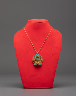 Compassionate Goddess Green Tara Locket | Mother of All Buddhas