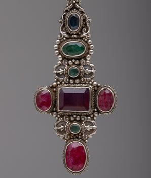 Semi-precious Stone Locket