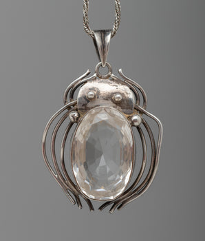 Faceted Crystal Locket