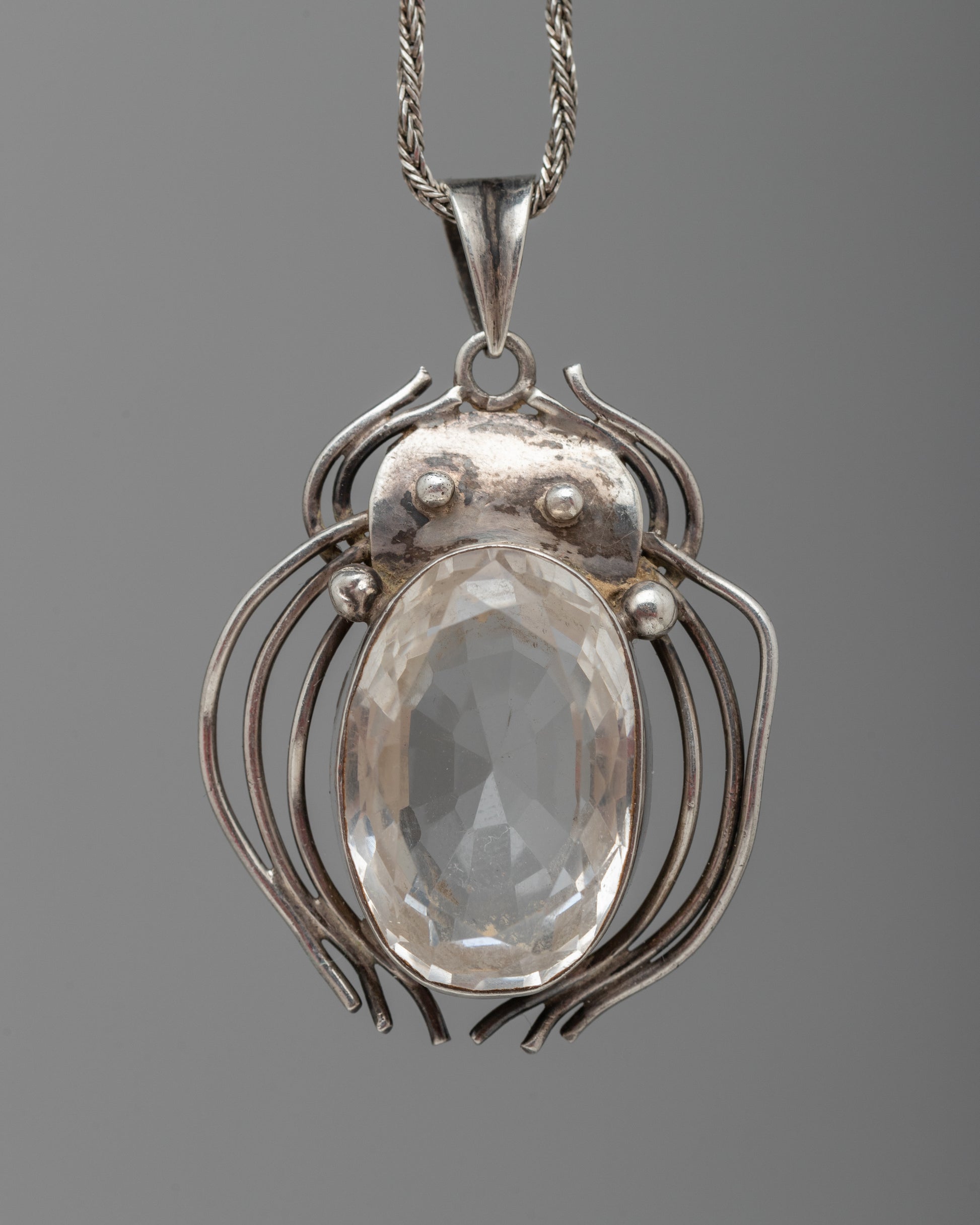 Faceted Crystal Locket