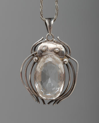 Faceted Crystal Locket