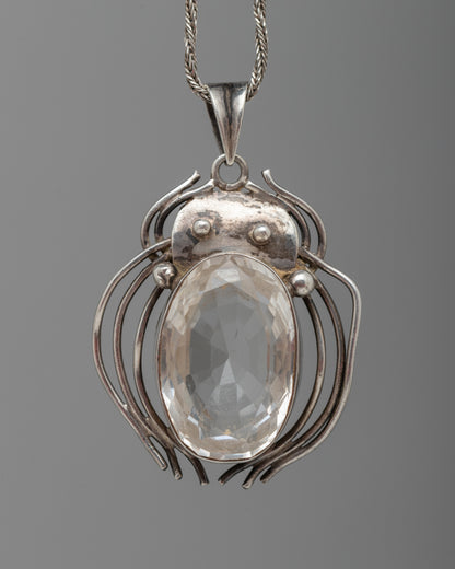 Faceted Crystal Locket