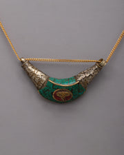 Green Stone Locket