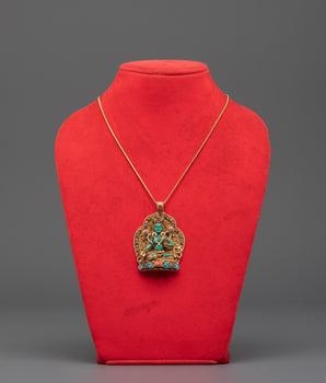 Green Tara Amulet Pendant