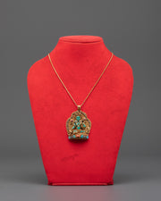 Green Tara Amulet Pendant