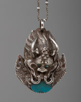 Garuda Turquoise Pendant