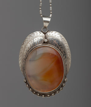 Carnelian Agate Locket 
