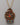 Gold-Plated Pendant with Coral & Turquoise