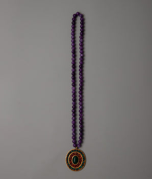 Amethyst Beads Necklace