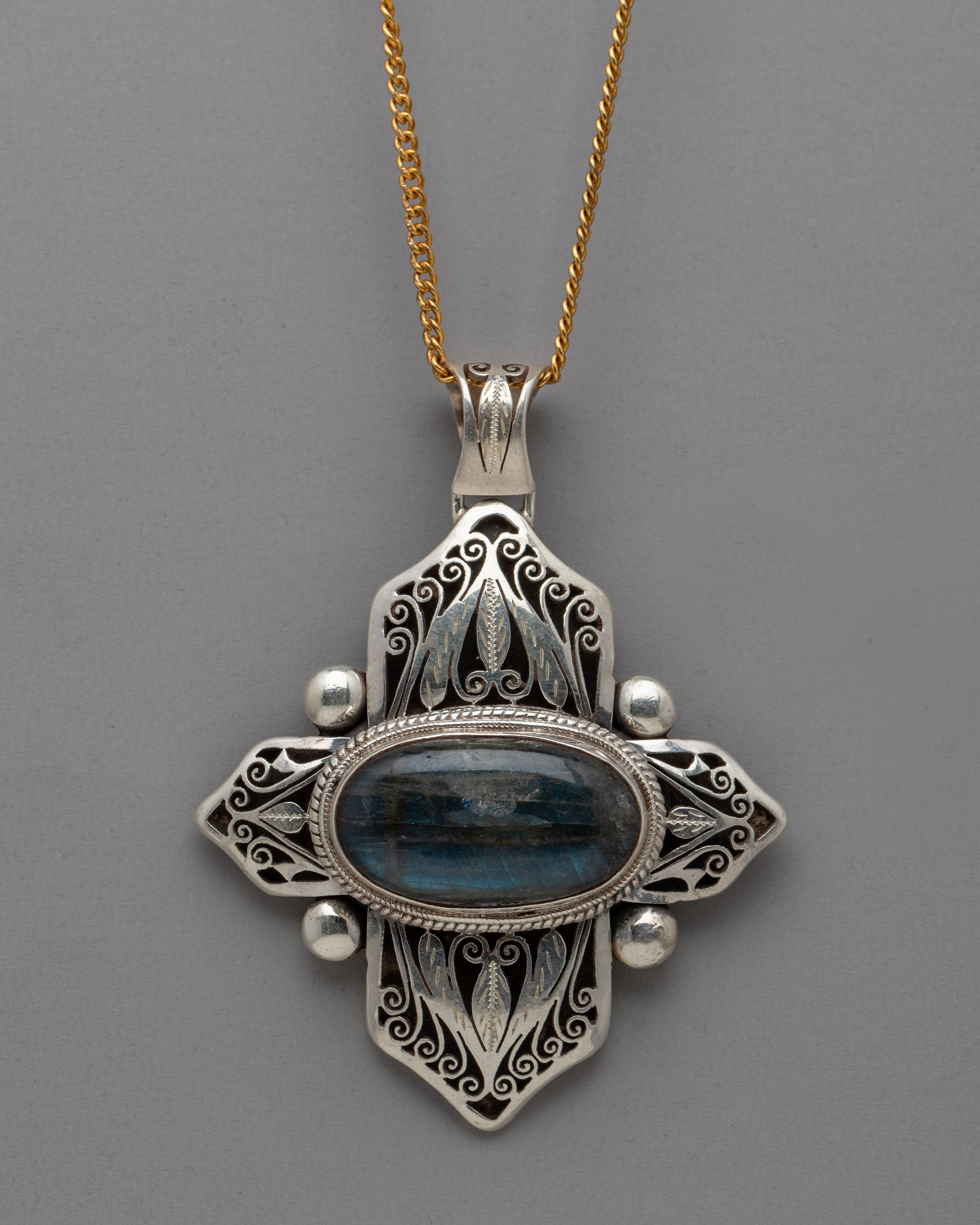 Tibetan Prayer Silver Locket