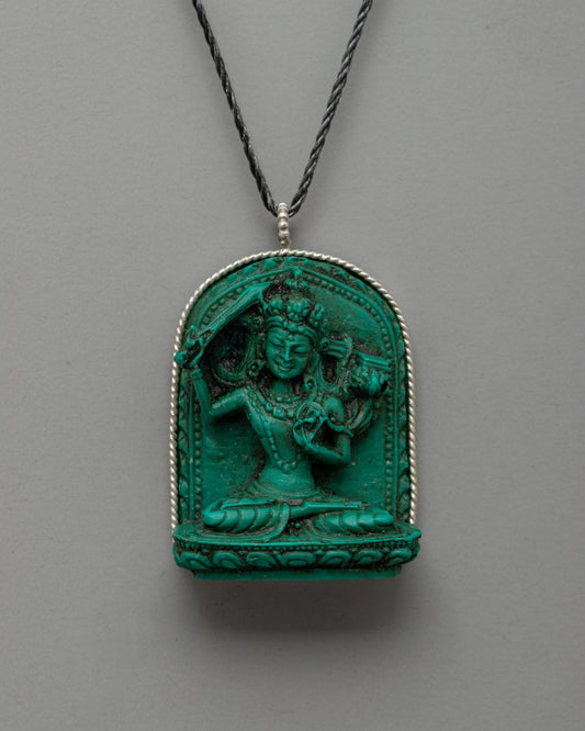 Manjushri Buddha locket