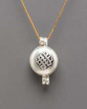 Buddhist Endless Knot Locket 